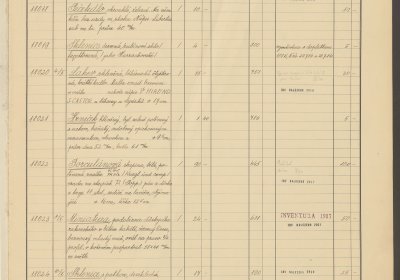 Inventární kniha H 18016-20005