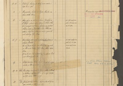 Inventární kniha HD 1-3132