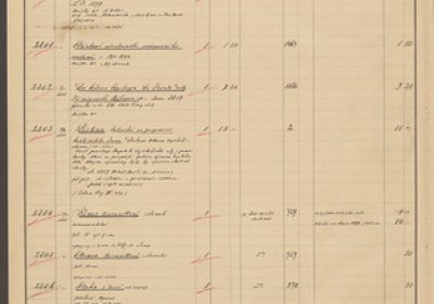 Inventární kniha H 2707-5000