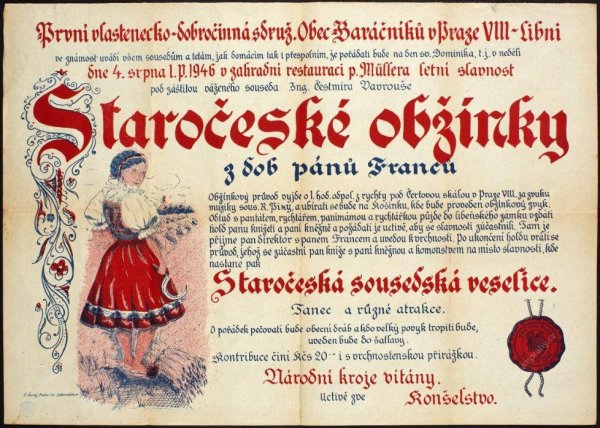 2. Obce baráčnické na území hlavního města Prahy